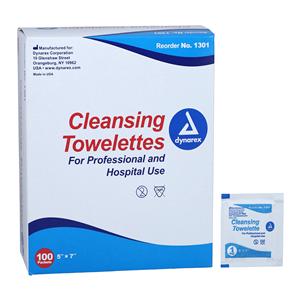 Nice 'n Clean Cleansing Towelette 0.35% Benzalkonium Chloride / 20% Alcohol 5x7