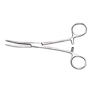 Surgical Hemostat 6.25 in Rochester-Pean Curved Standard Stainless Steel Ea