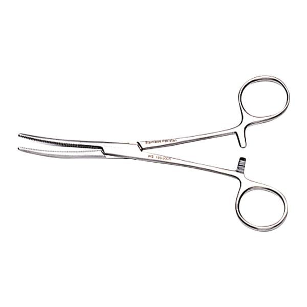 Surgical Hemostat 6.25 in Rochester-Pean Curved Standard Stainless Steel Ea