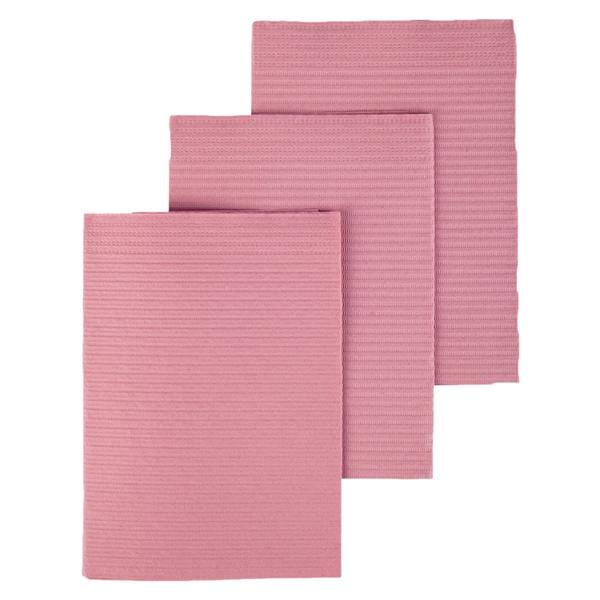 Dri-Gard Plus Patient Towel 3 Ply Tiss/Poly 13 in x 19 in Dst Rse Dsp 500/Ca