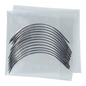 Surgical Needle Size 18 3/8 Circle Needle Stainless Steel Regular 12/Pk