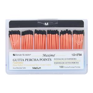 Maxima Hand Rolled Gutta Percha Points 100/Bx