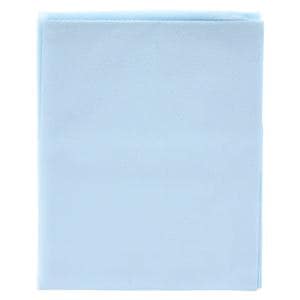 Exam Drape Sheet 40 in x 48 in Blue Tissue Disposable 100/Ca