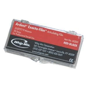 Ardent Exacta-Film Art Film Dbl Sd 19 µ / 0.00075 in Pre-Ct Strps Blk/Blk 75/Bx