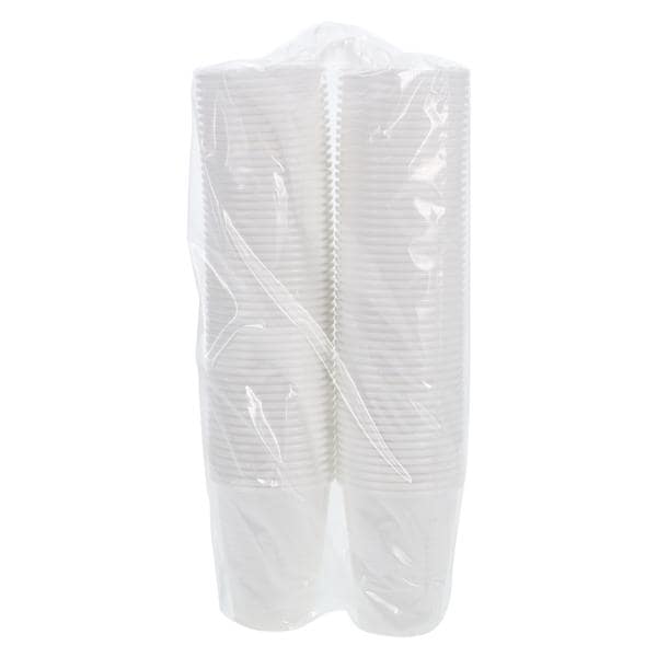 Drinking Cup Plastic White 5 oz Disposable 1000/Ca