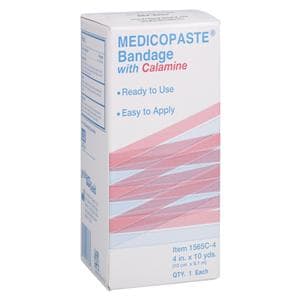 Medicopaste Unna Boot Bandage Calamine 4"x10yd Ea, 12 EA/CA