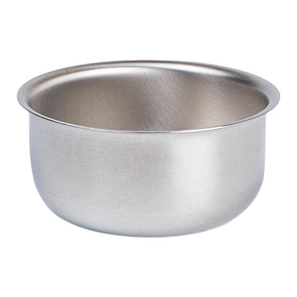 Solution Basin Round Stainless Steel Silver 0.6qt