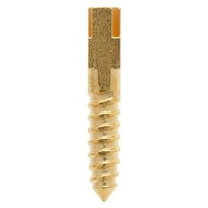 Screw Posts Gold Plated Medium M6 12/Bx