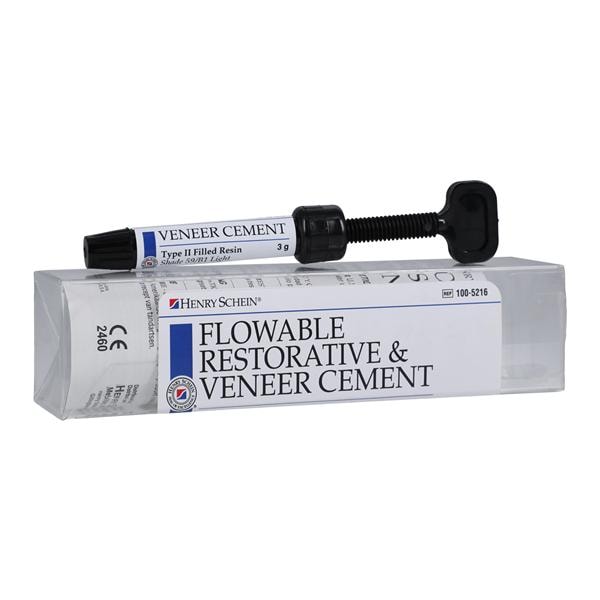 Veneer Cement Light 3 Gm Syringe Refill 3gm/Ea