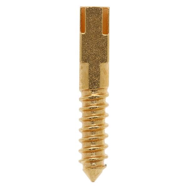 Screw Posts Gold Plated Medium 12/Bx