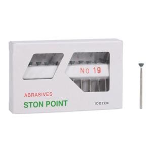 Silicone Carbide Mounted Points Green 12/Bx