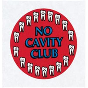 Stickers No Cavity Club 100/Rl