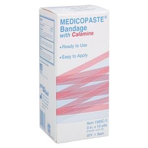 Medicopaste Unna Boot Bandage Calamine 3"x10yd Ea