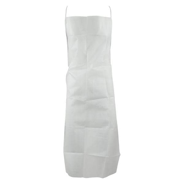 Protective Apron One Size White 25/Pk