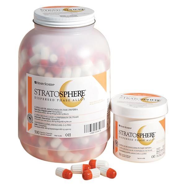 Stratosphere Alloy Capsules Single Spill Fast Set 500/Jr