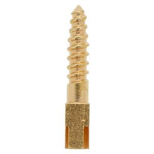 Screw Posts Gold Plated Medium M4 12/Bx