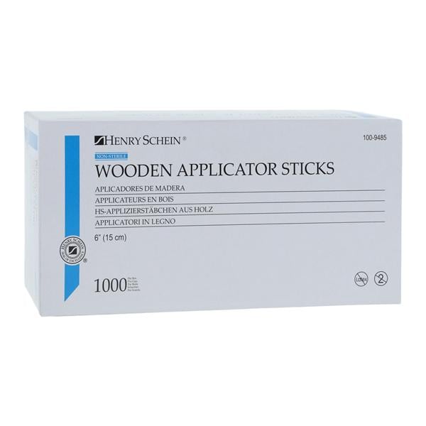 Applicator 6 in Non-Sterile 1000/Bx