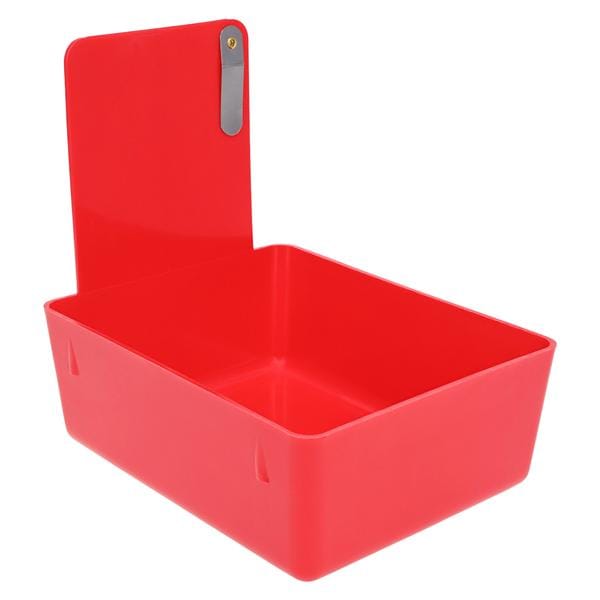 Work Pans Plastic Red 7" x 5" x 2-1/2" Ea, 12 EA/CA