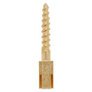 Screw Posts Gold Plated Medium M1 12/Bx