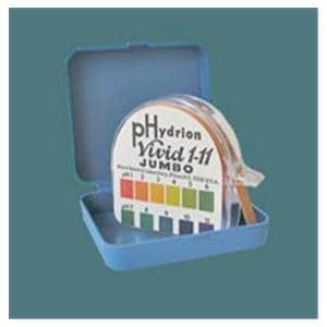 Hydrion Micro Essential Lab pH Test Strip 0-3 Range 50'/Rl