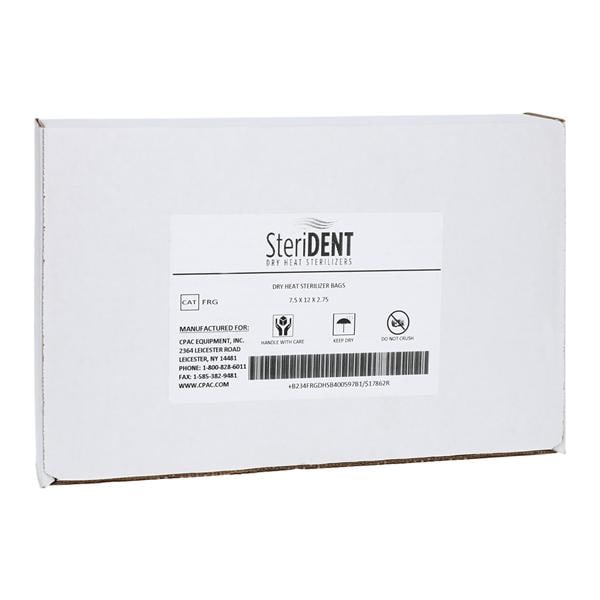 Steri-Dent Sterilization Bag Self Seal 2.5 in 1.5 in 250/Bx