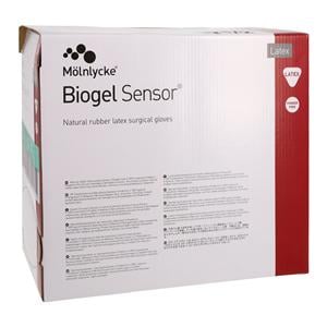 Biogel Sensor Surgical Gloves 7.5, 4 BX/CA