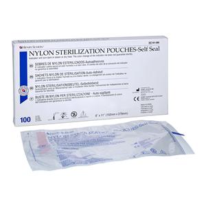 Sterilization Pouch Self Seal 6 in x 11 in 100/Bx