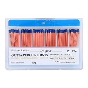 Maxima Hand Rolled Gutta Percha Points 120/Bx