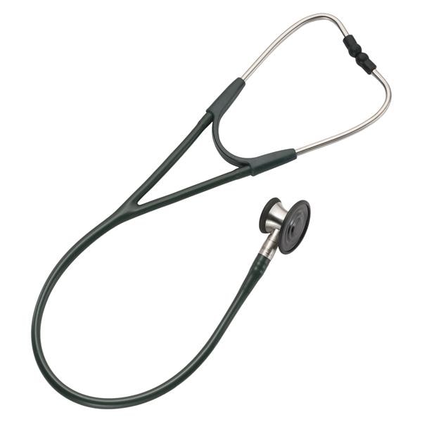 Harvey Elite Cardiology Stethoscope Green Double Lumen Tubing Ea