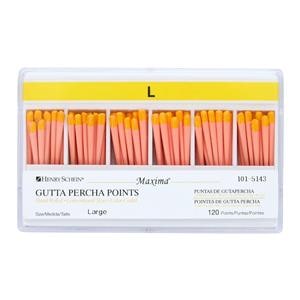 Maxima Hand Rolled Gutta Percha Points 120/Bx