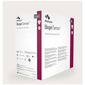 Biogel Sensor Surgical Gloves 6, 4 BX/CA