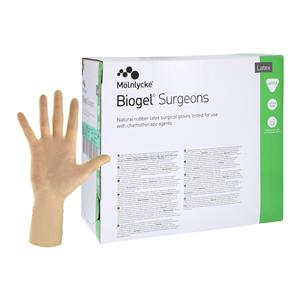 Biogel Surgical Gloves 8.5 Straw, 4 BX/CA