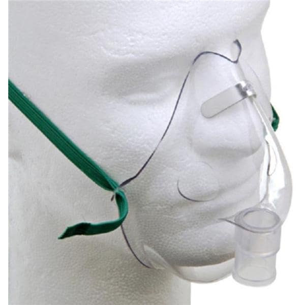 Aerosol Mask For NE-C16V/NE-C18/NE-C25/NE-U22V Nebulizers Adult Ea