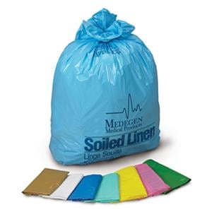 Laundry/Linen Bag 1.20mil 23x8x41" Yellow LLDPE Film 250/ca