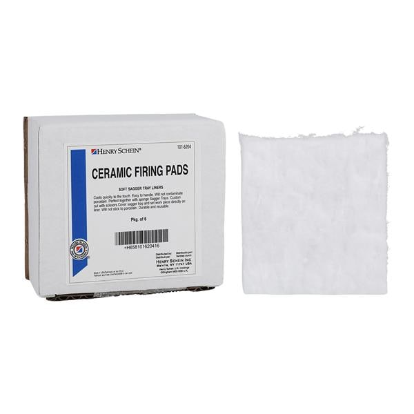 T955-1 Glazing Pads Square 6/Pk