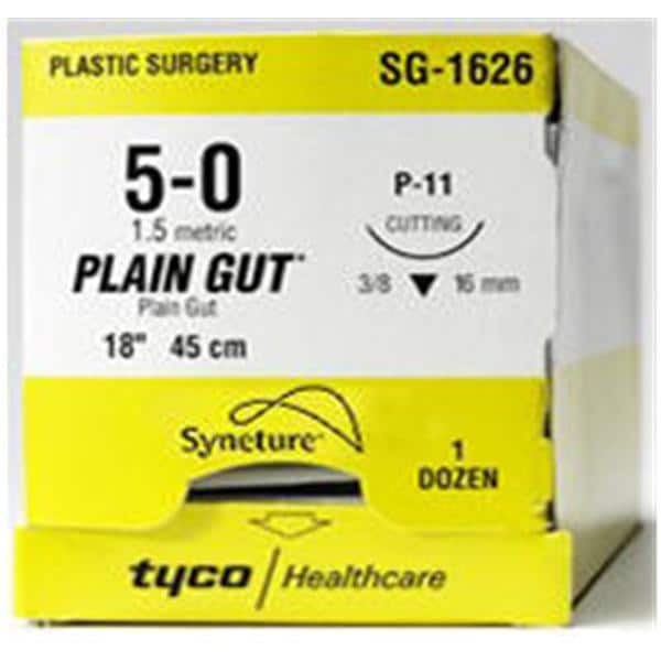 Surgigut Suture 2-0 30" Plain Gut Monofilament GS-23 Undyed 36/Ca