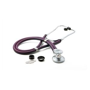 Adscope 641 Sprague Rappaport Stethoscope Adlt/Ped Prpl Double Lumen Tubing Ea