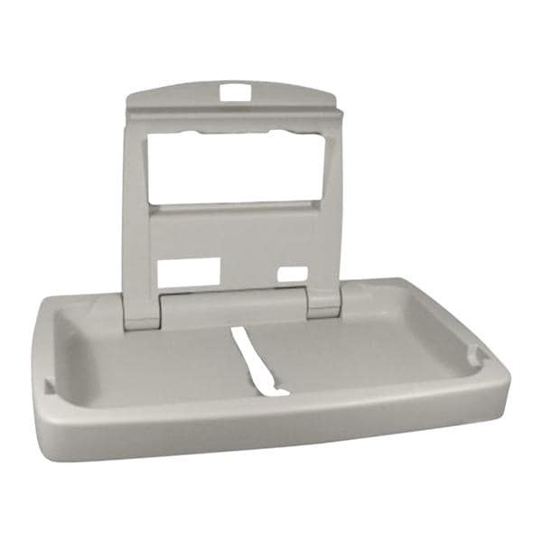 Baby Changing Station Plastic Light Platinum Ea