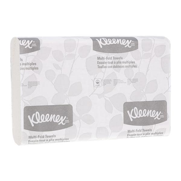 Kleenex Hand Towel Multifold Disposable Fbr 1 Ply 9.2 in x 9.4 in Wt 2400/Ca