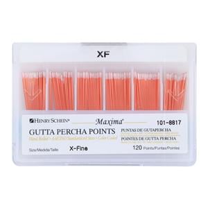 Maxima Hand Rolled Gutta Percha Points 120/Bx