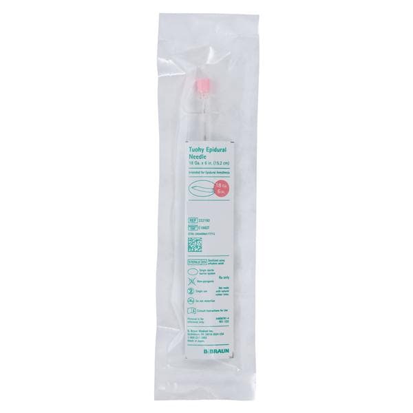 Perifix Tuohy Epidural Needle 18g 6