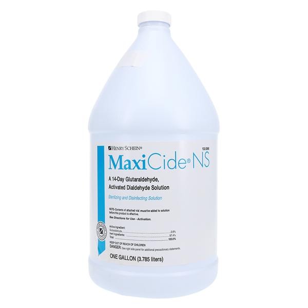 MaxiCide NS Instrument Disinfectant 2.6% GLtrldhyd/No Srfctnts 1 Gallon Gallon