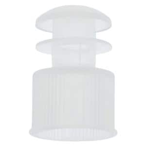 Flange Plug Cap Polyethylene Clear 1000/Bg