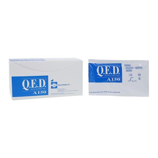 QED Alcohol Testing Test Kit CLIA Waived 10/Bx