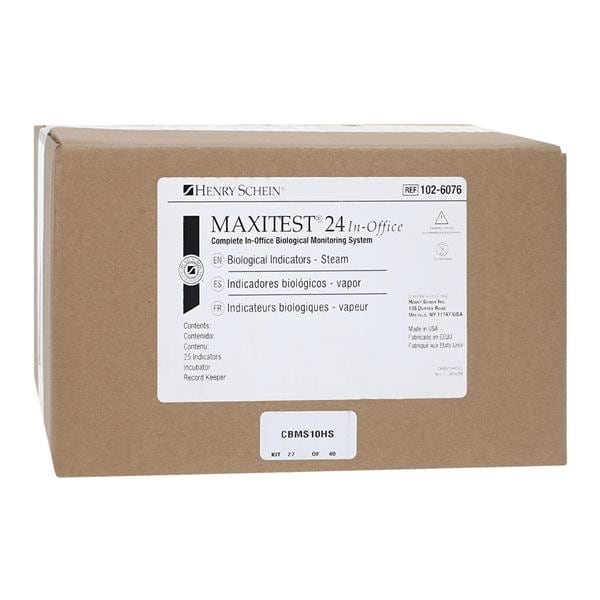 Maxitest Biological In Office Monitor Starter Kit Kit