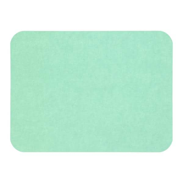 Ritter B Tray Cover 8.5 in x 12.25 in Green Paper Disposable 1000/Ca