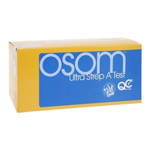 OSOM Ultra Strep A Dipstick Test Kit CLIA Waived 52/Bx