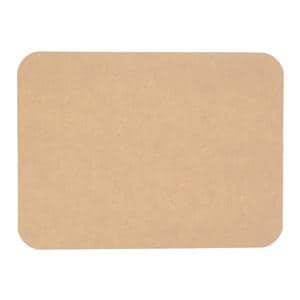 Tray Cover 8.5 in x 12.25 in Beige Paper Disposable 1000/Ca