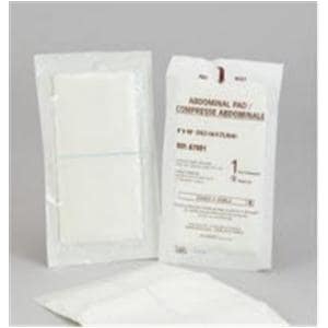 Polypropylene ABD Combine Pad 5x9" Sterile Wood Pulp Fill