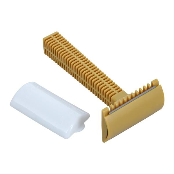 Shave Prep Razor Double Edge Disposable Gold